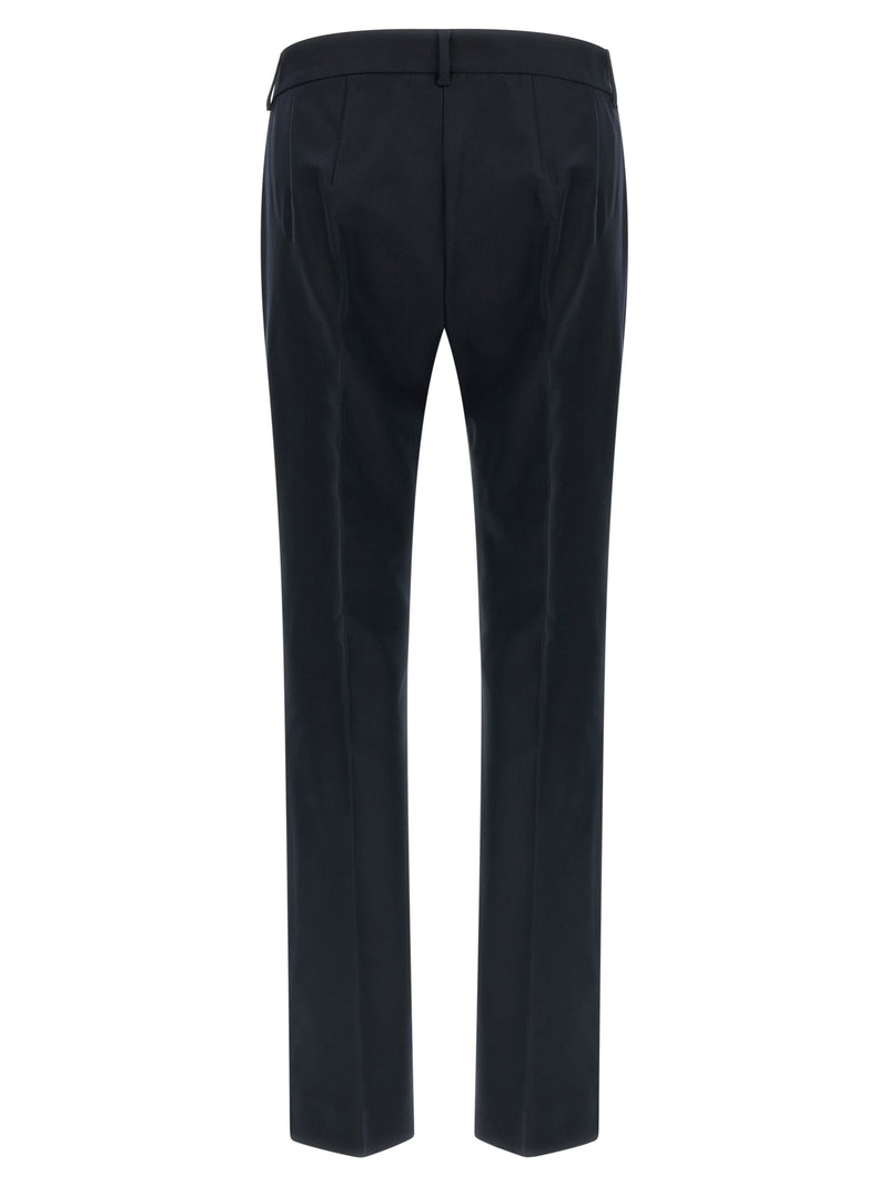'S Max Mara Blue Cotton Flared Pants