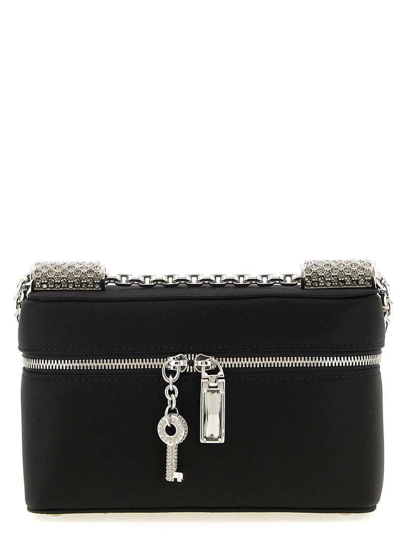 Dolce & Gabbana Black Viscose Crossbody Bag