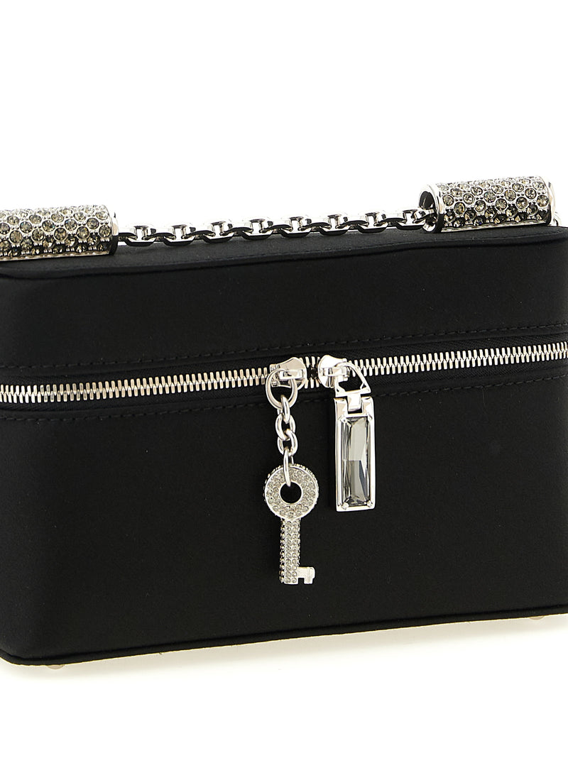 Dolce & Gabbana Black Viscose Crossbody Bag