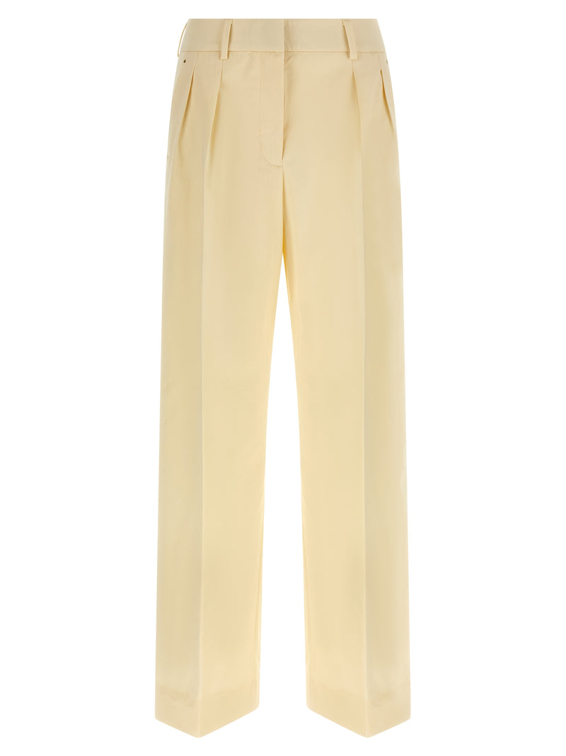 Moncler Beige Cotton Dress Pants