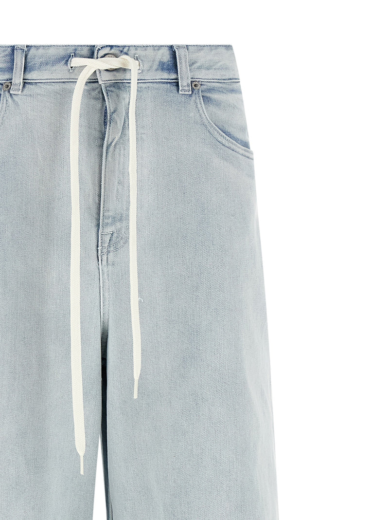MM6 Maison Margiela Blue Cotton Jeans Denim