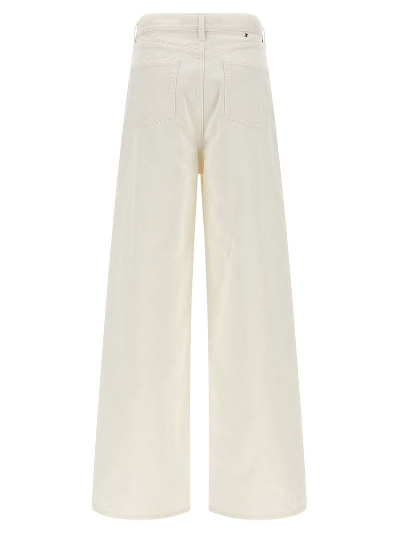 Golden Goose White Cotton Boyfriend Jeans