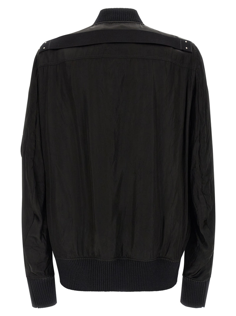 Rick Owens Black Copper Bomber