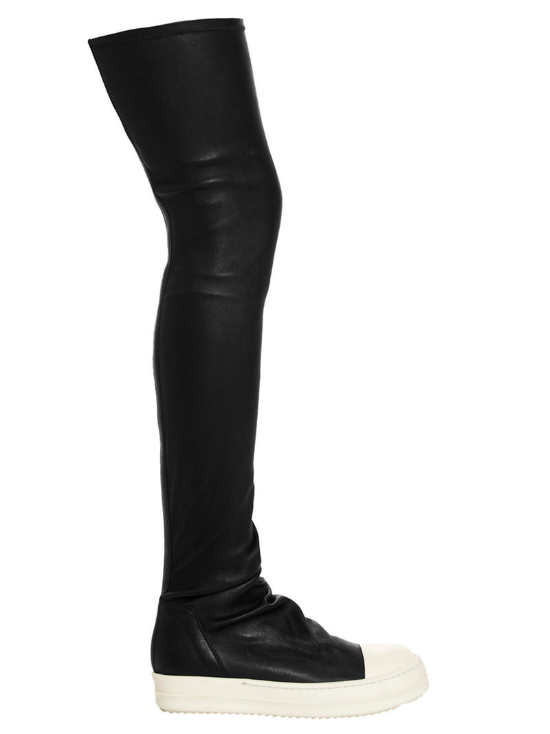 Rick Owens Bicolor Cotton Over The Knee