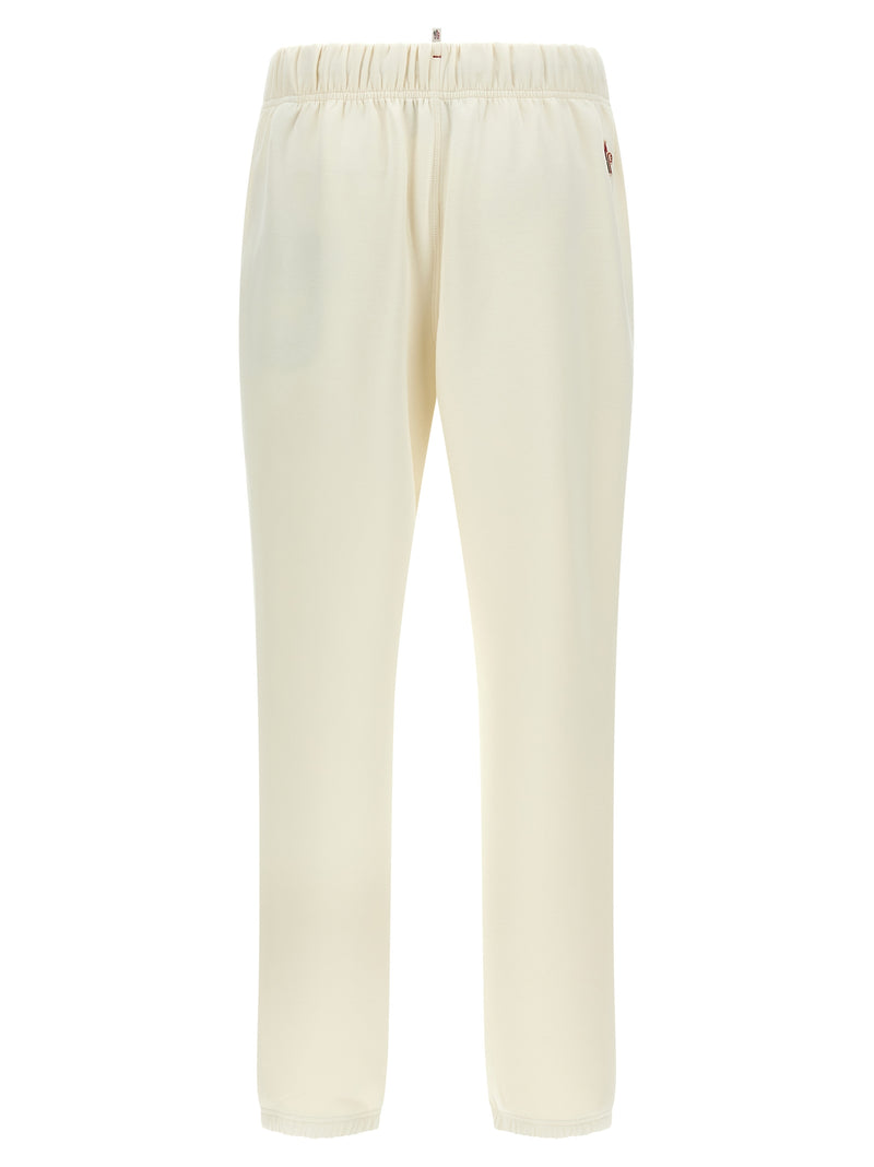 Moncler Grenoble White Polyester Joggers (Workout Pants)