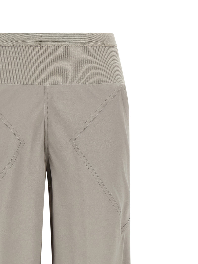 Rick Owens Gray Acetate Flared Pants