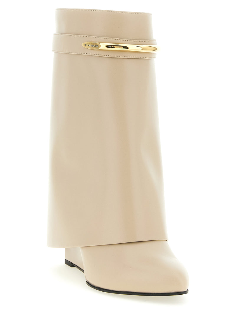 Givenchy Beige Calfskin Ankle Boots