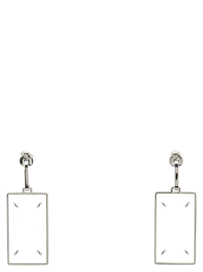 Maison Margiela Silver Brass Earrings