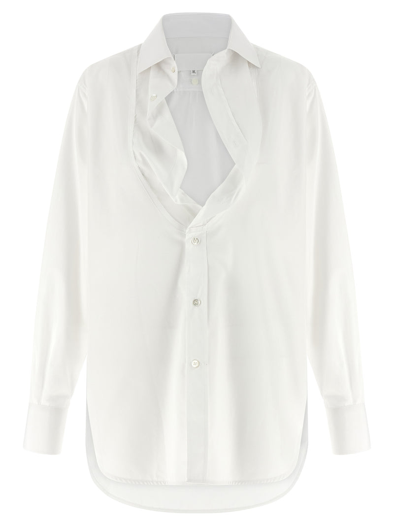 Maison Margiela White Cotton Blouse