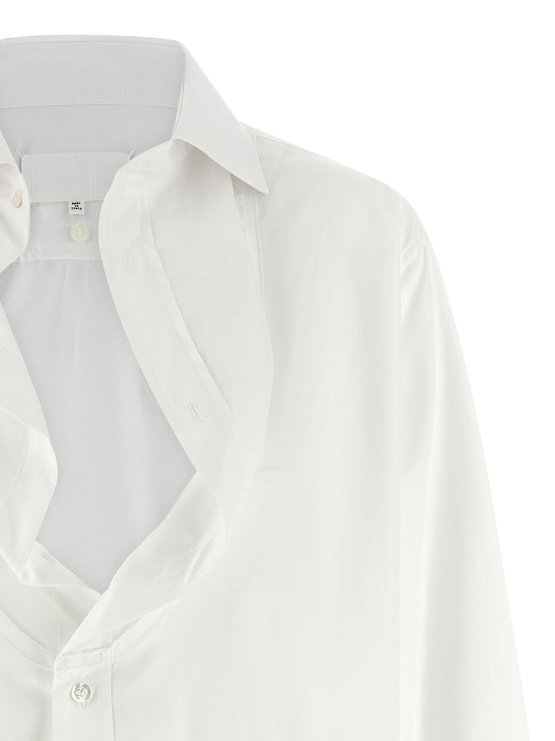 Maison Margiela White Cotton Blouse