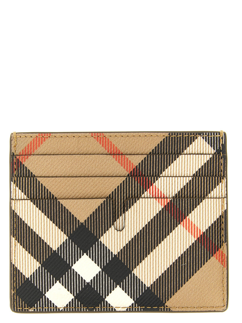 Burberry Beige Polyethylene Cardholder