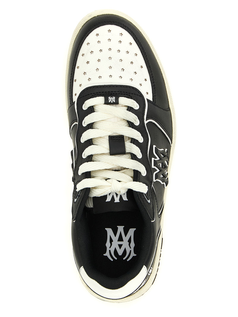 Amiri Bicolor Bovine Leather Low Top Sneakers