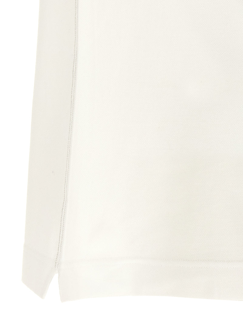 Dolce & Gabbana White Cotton Polo Shirt