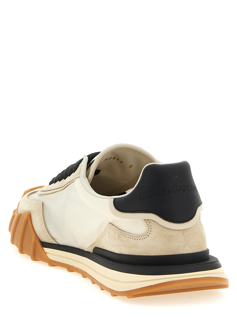 Dolce & Gabbana Black Calfskin Athletic Sneakers