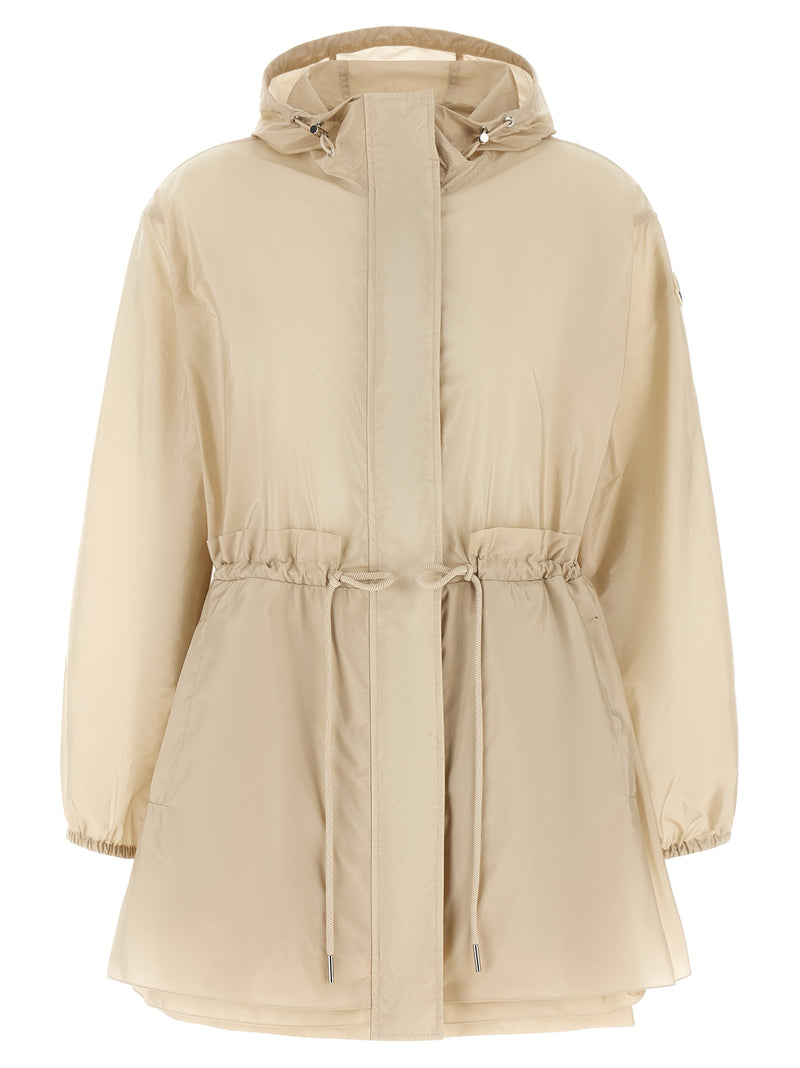 Moncler Beige Polyamide Shell Jacket