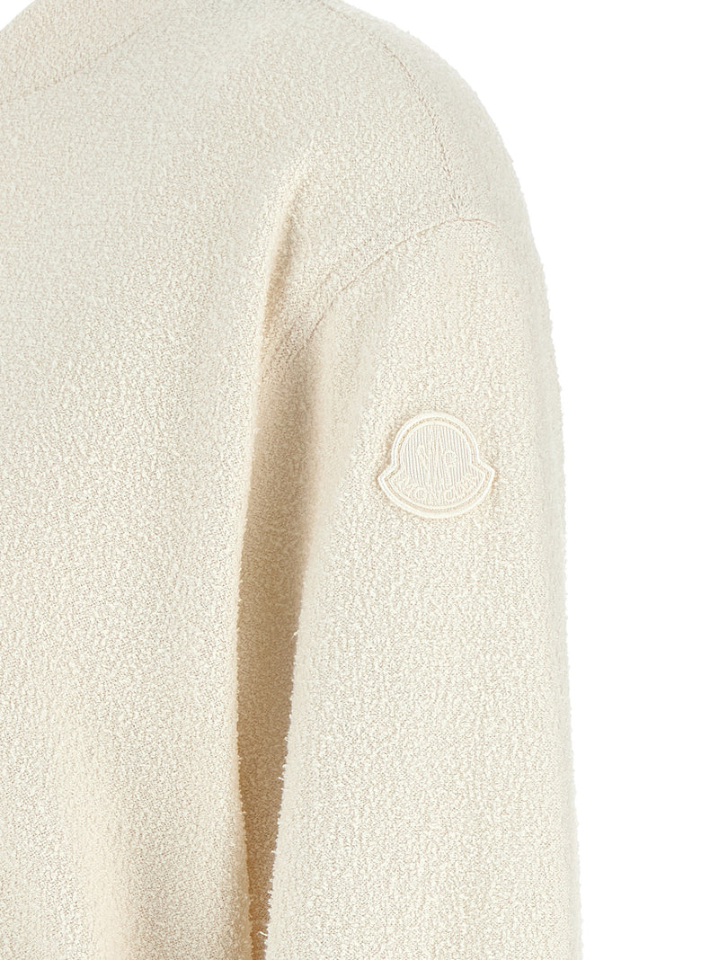Moncler White Polyester Cardigan