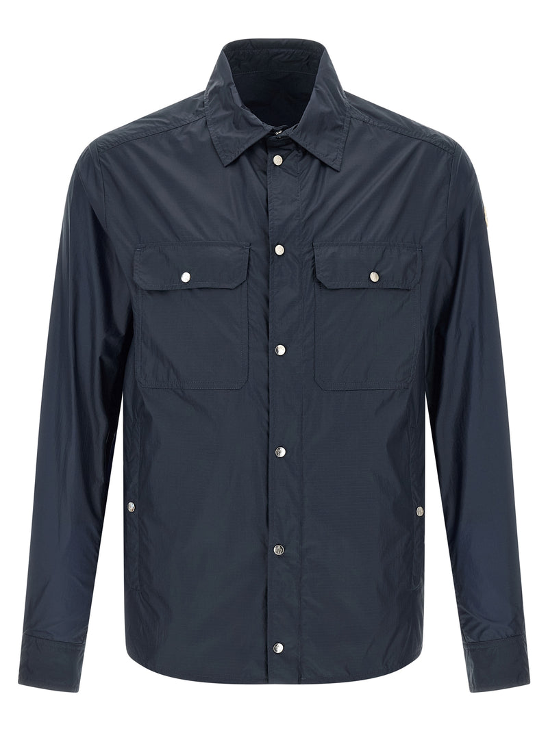 Moncler Blue Polyamide Blouse