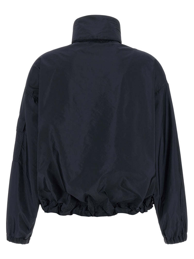 Moncler Blue Polyamide Shell Jacket