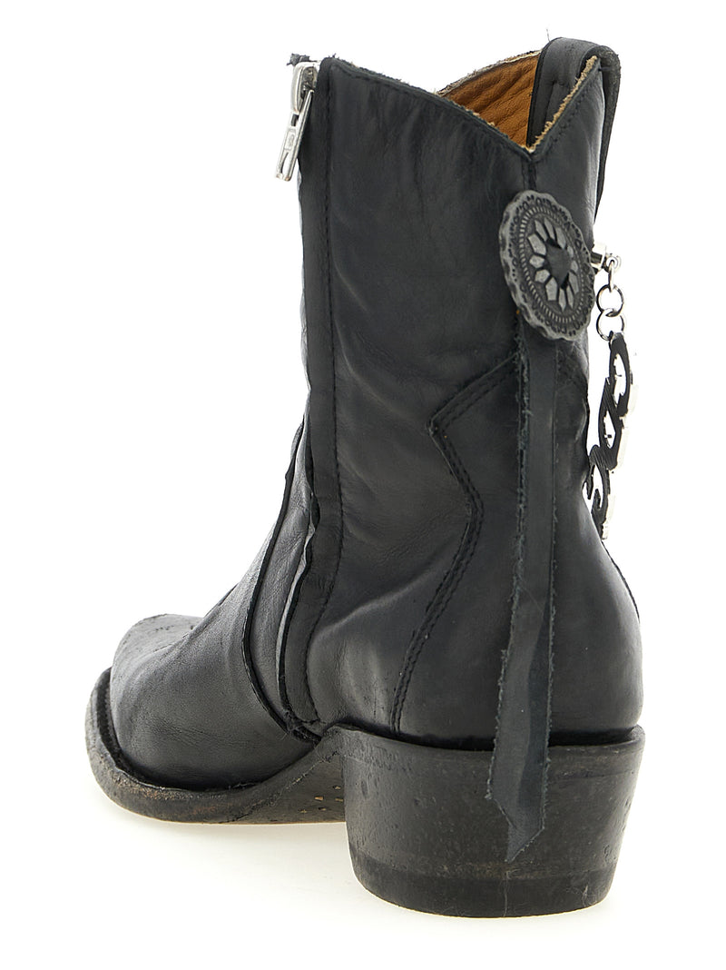 Comme Des Garçons Black Cowhide Chelsea Boots