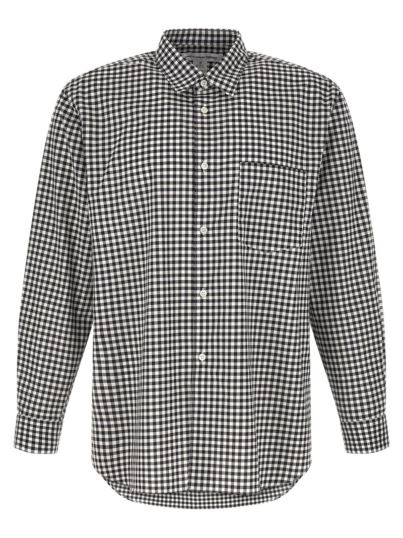 Comme Des Garçons Black Cotton Blouse