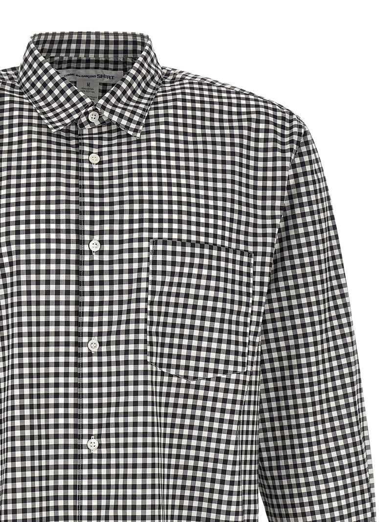 Comme Des Garçons Black Cotton Blouse