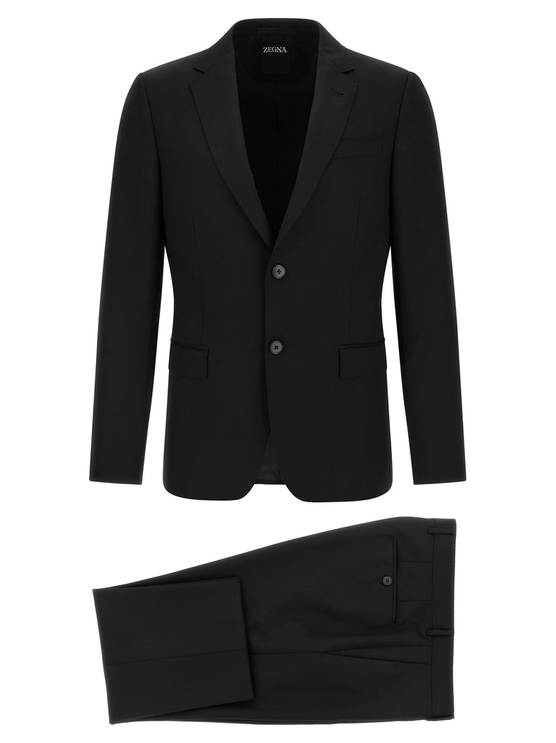 ZEGNA Black Wool Blazer