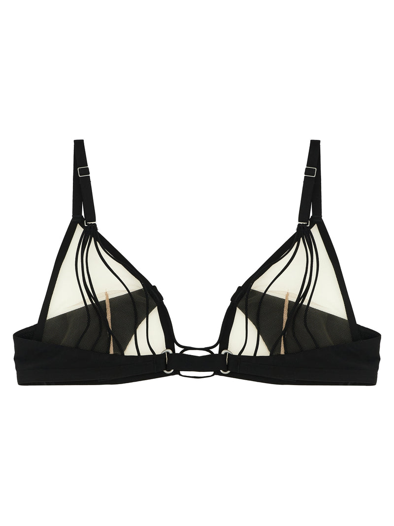 Rick Owens Black Nylon Bra