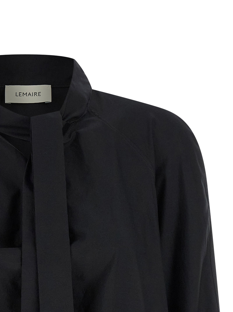 Lemaire Black Cotton Blouse