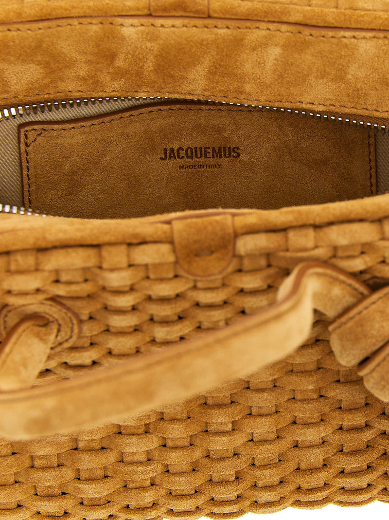 Jacquemus Beige Calfskin Handbag