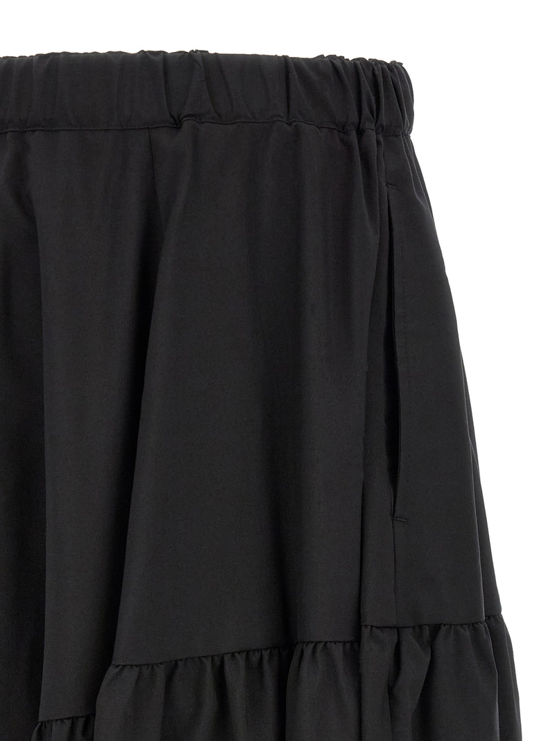 Comme Des Garçons Black Polyester Casual Pants