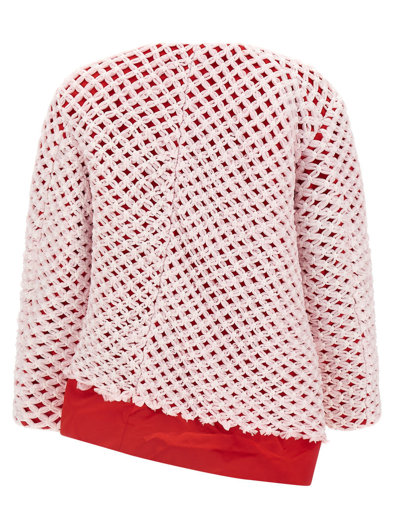 Comme Des Garçons Multicolor Polyester Blazer