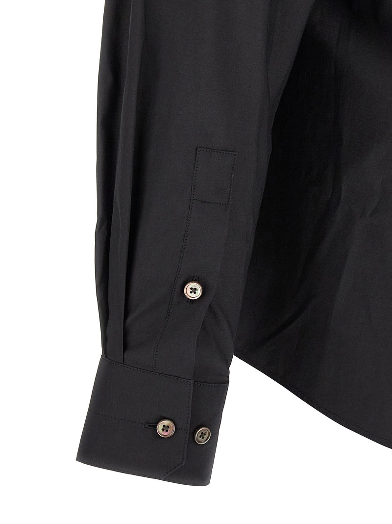 Lemaire Black Cotton Blouse