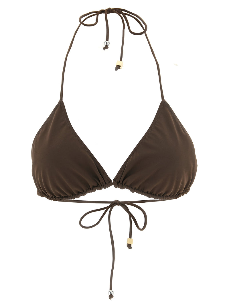 Jacquemus Brown Polyamide Bikini