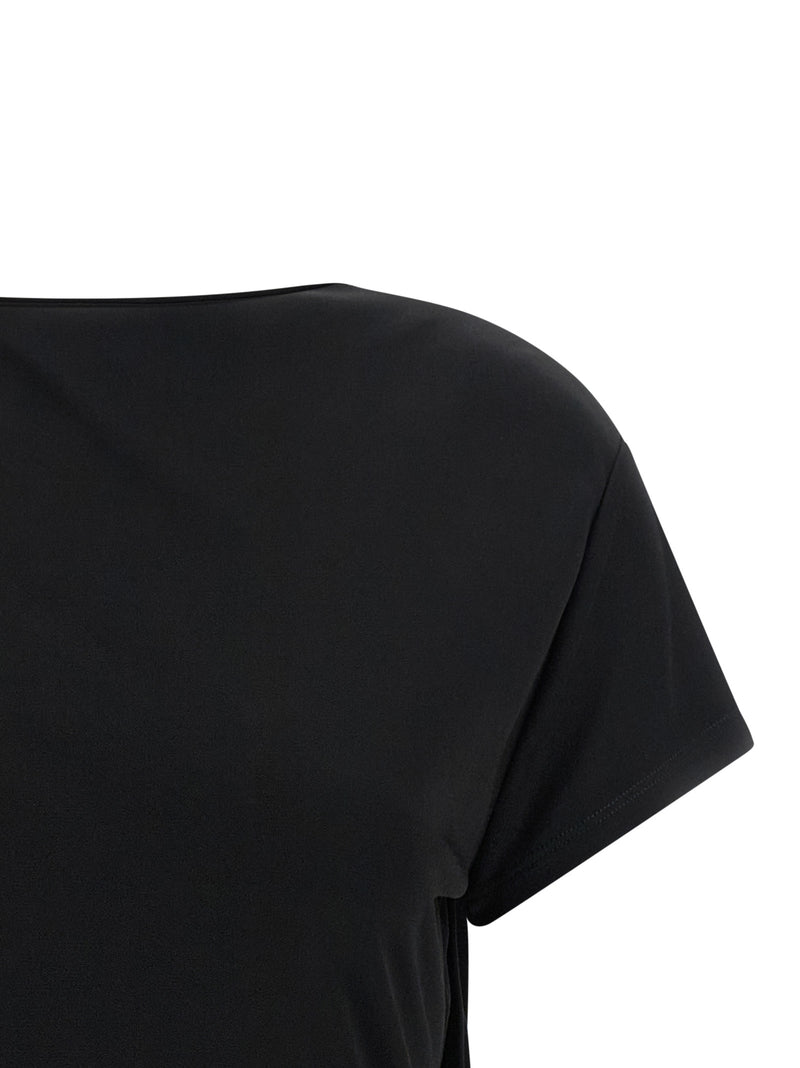 Jacquemus Black Viscose T-Shirt