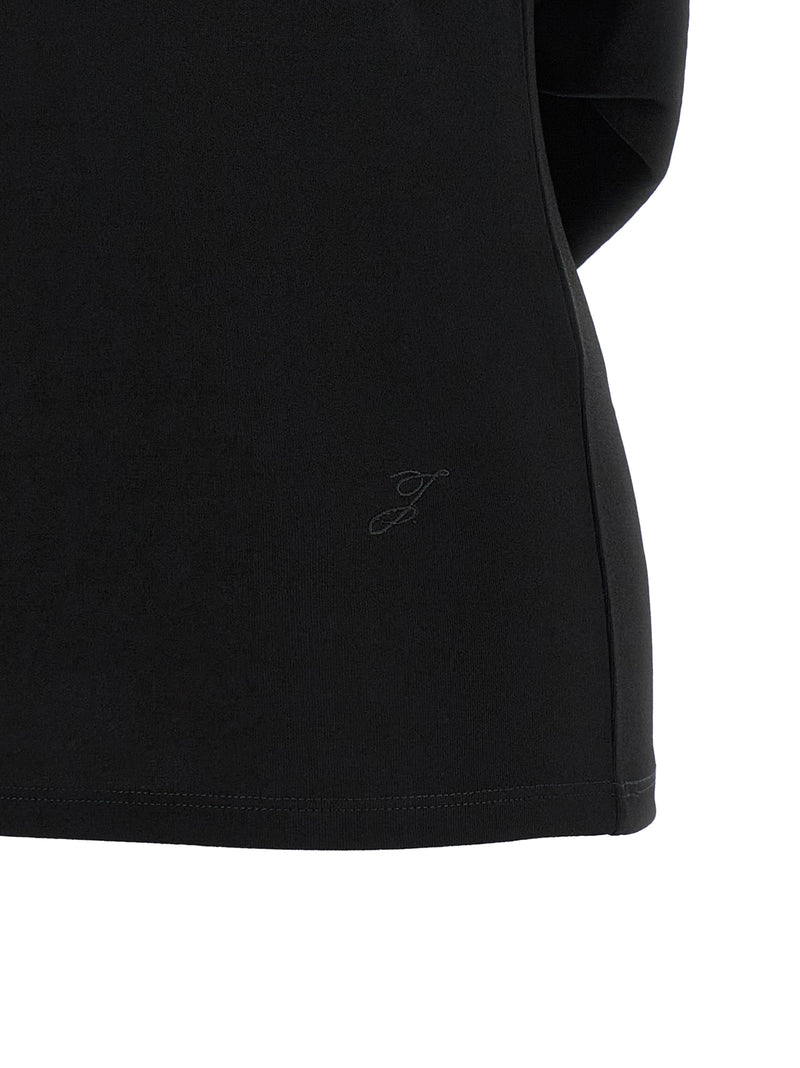 Jacquemus Black Viscose T-Shirt