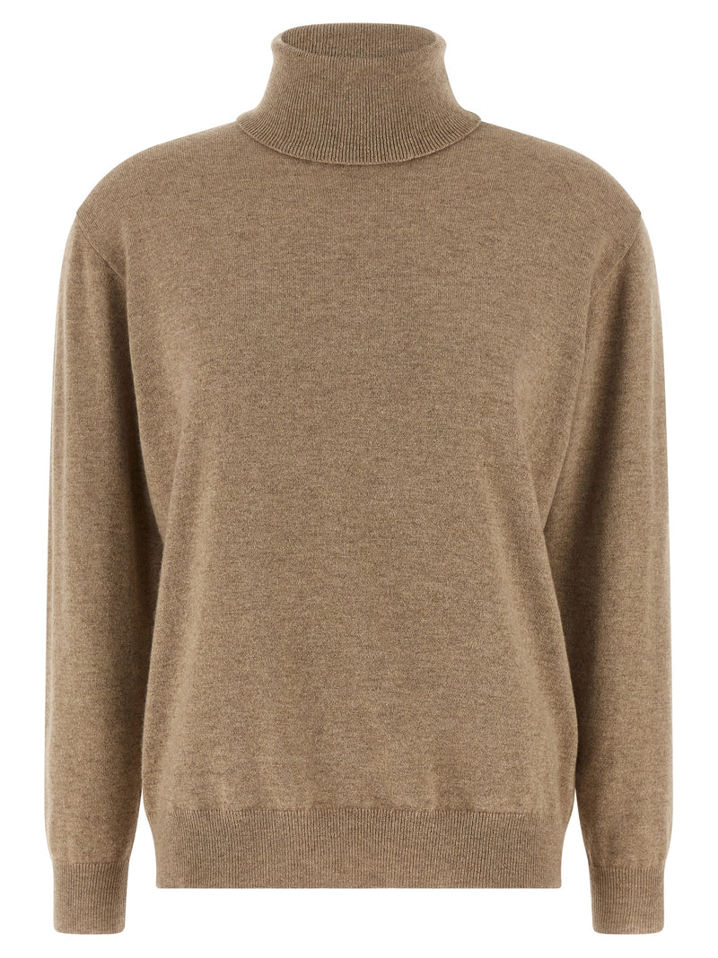 Brunello Cucinelli Beige Cashmere Cardigan