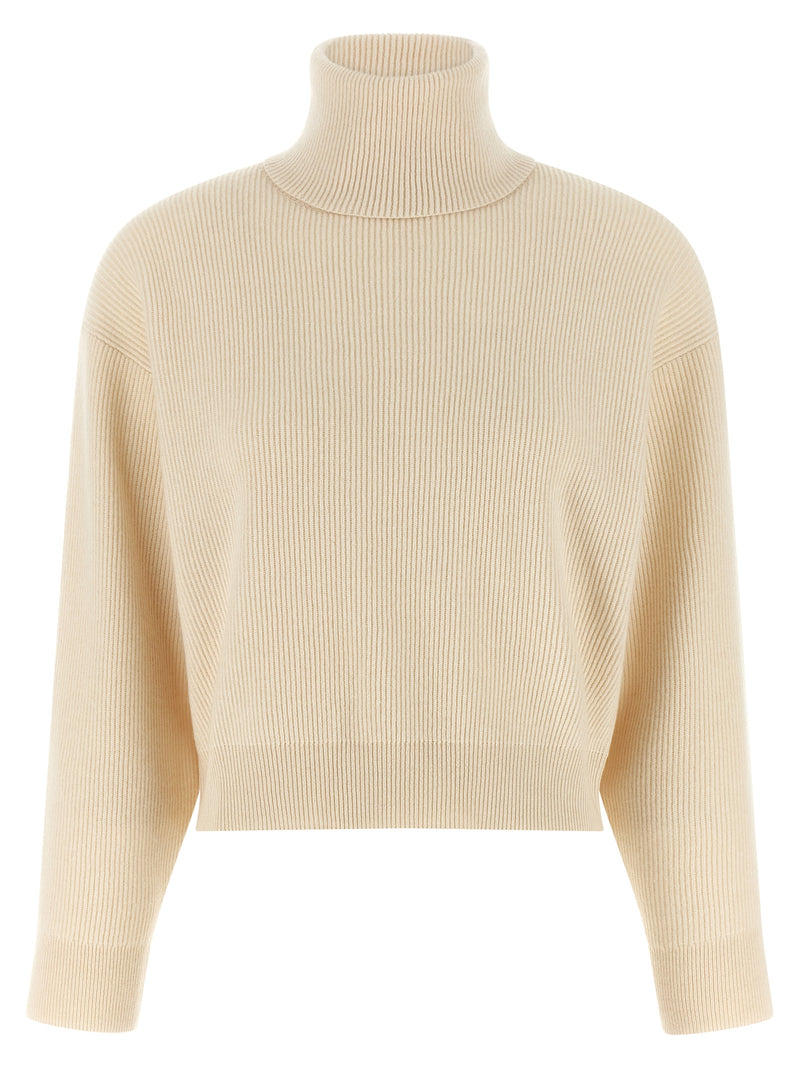 Brunello Cucinelli White Virgin Wool Cardigan