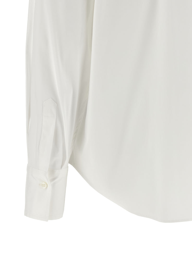 Brunello Cucinelli White Cotton Blouse