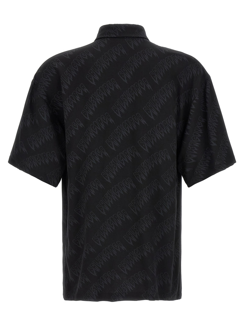 Balenciaga Black Viscose Blouse