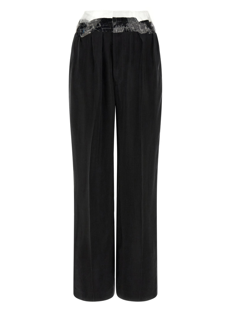 Maison Margiela Black Copper Casual Pants