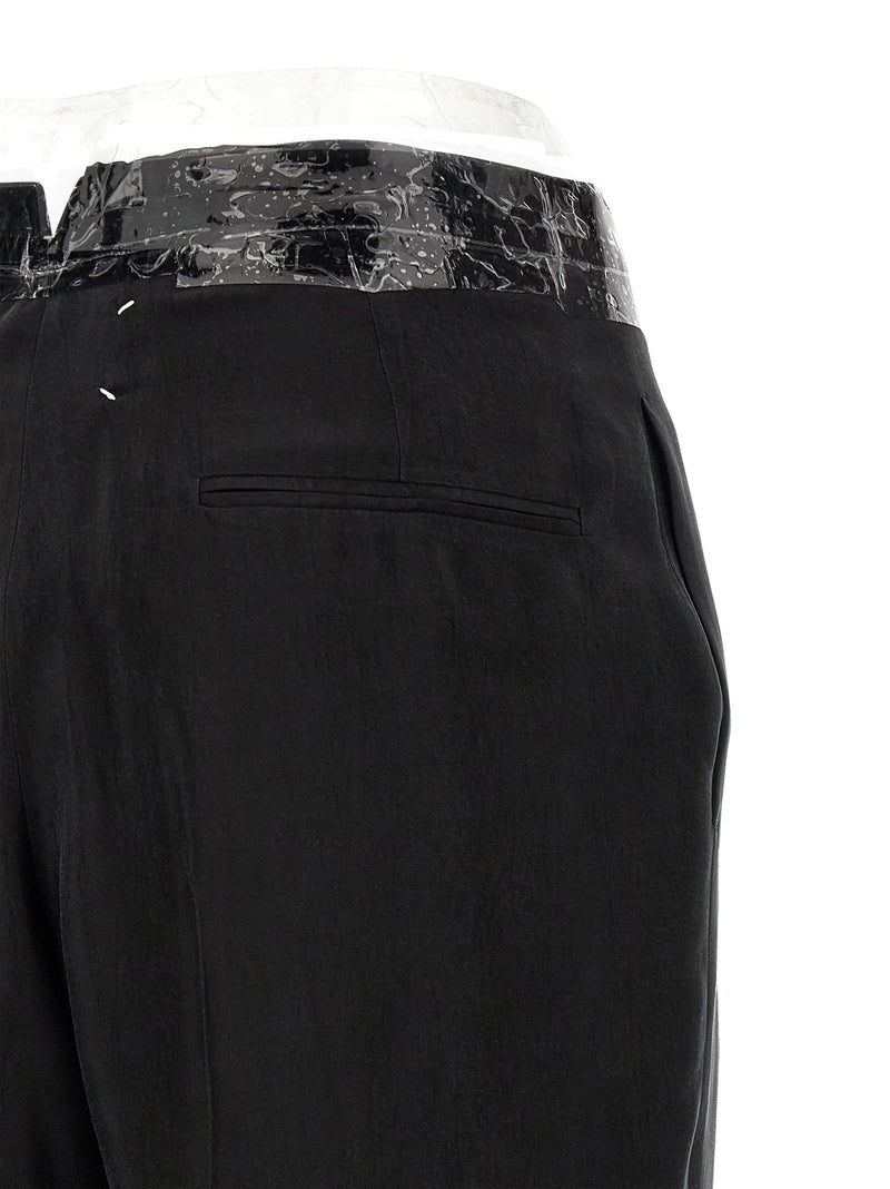 Maison Margiela Black Copper Casual Pants