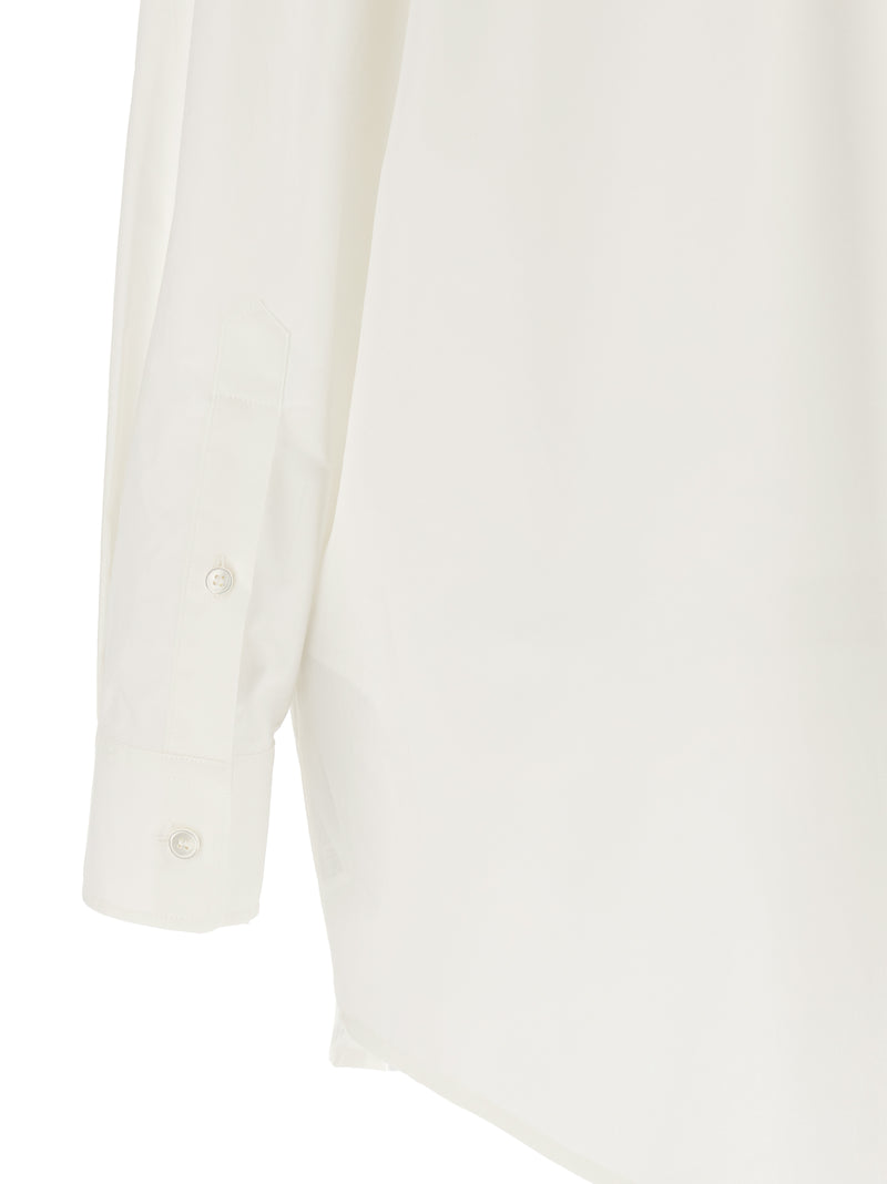 MM6 Maison Margiela White Cotton Blouse