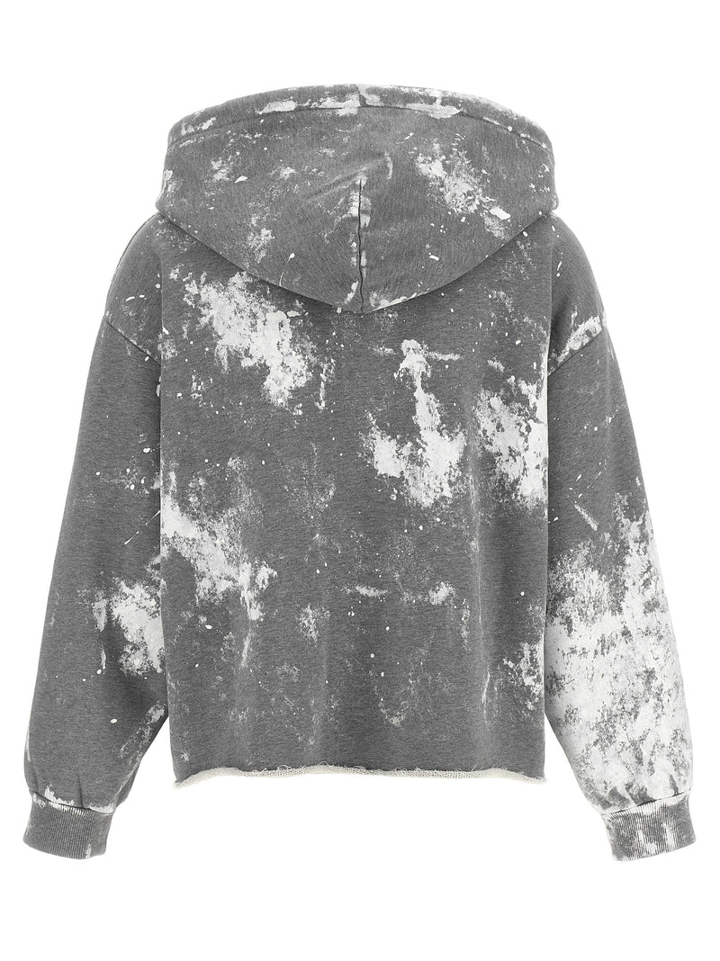 MM6 Maison Margiela Gray Cotton Sweatshirt