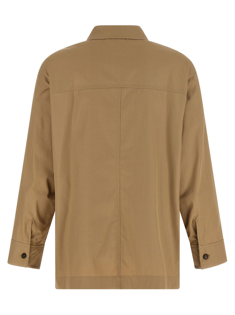 'S Max Mara Beige Cotton Blouse