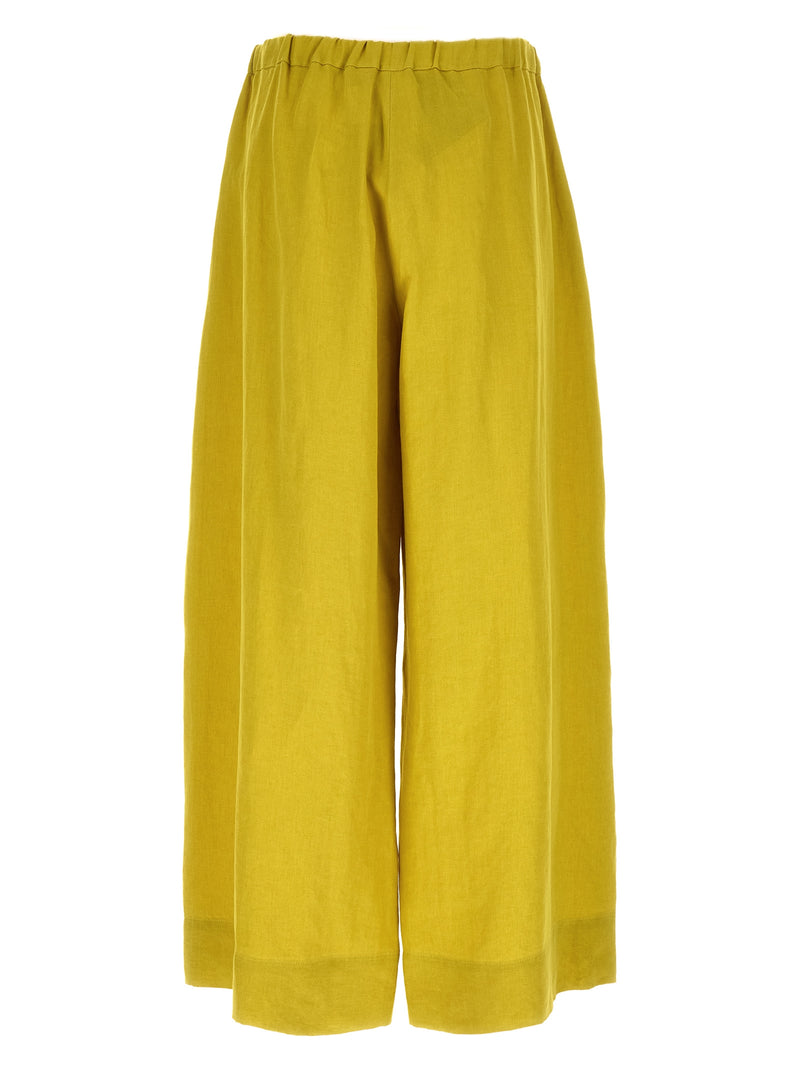 'S Max Mara Bicolor Linen Casual Pants