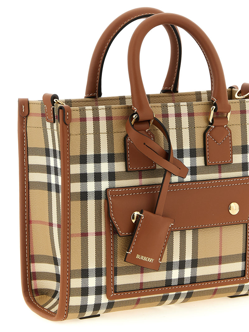 Burberry Beige Polyethylene Tote Bag
