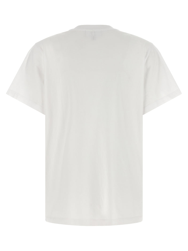 Ganni White Organic Cotton T-Shirt