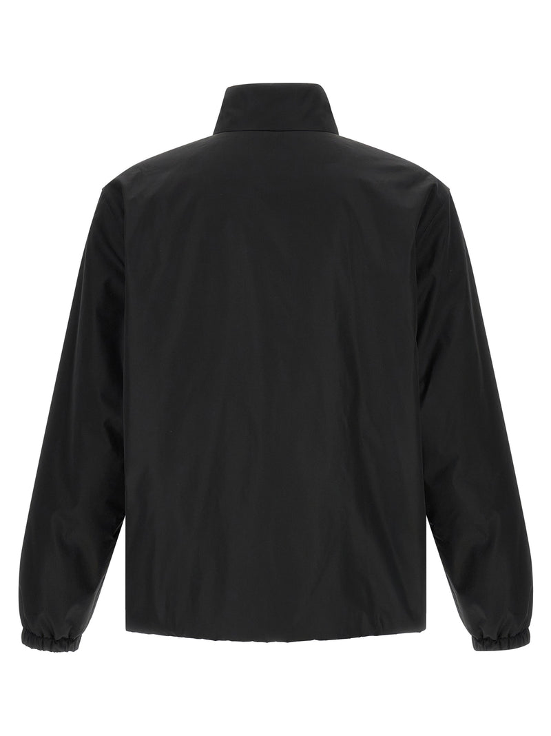 Jil Sander Black Polyester Full-Length Jacket