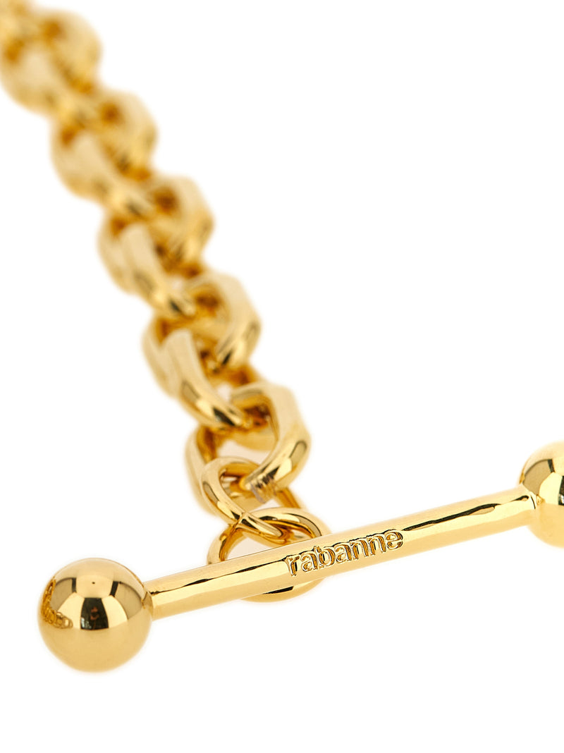Paco Rabanne Gold Brass Necklace