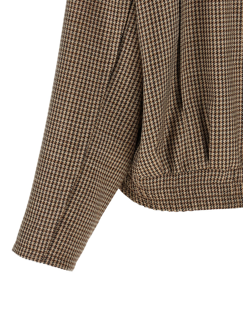 Brunello Cucinelli Brown Virgin Wool Jacket
